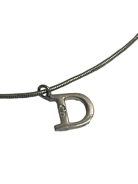 Christian Dior 'D' Necklace